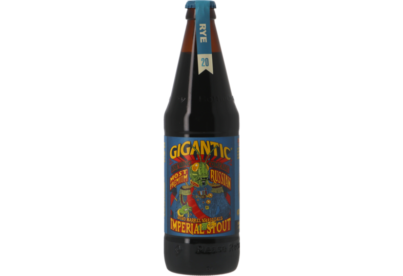 Bouteilles - Gigantic Most Most Premium Russian Imperial Stout Rye Barrel Aged 2019