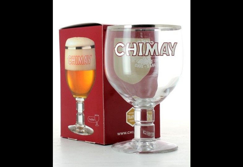 Coffrets cadeaux verre et bière - Coffret 1 verre Chimay 150 ans 33 cl