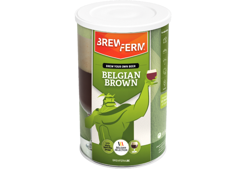 Kit à bière - Kit à bière Brewferm Belgian Brown 15 L