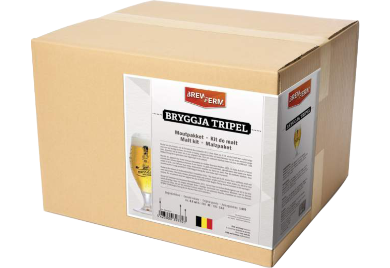 Kit ricette per tutti i grani - kit di malto BREWFERM BRYGGJA TRIPEL