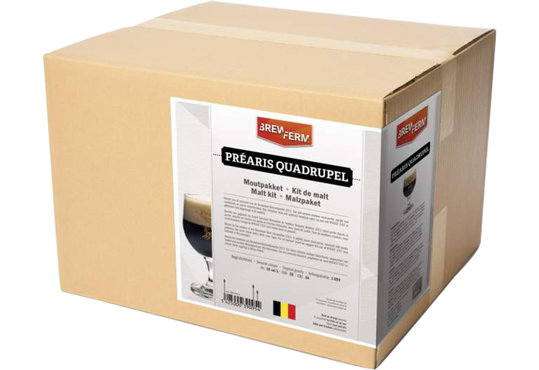 All-Grain Bier Kit - Moutpakket 100% graan Brewferm Prearis Quadrupel