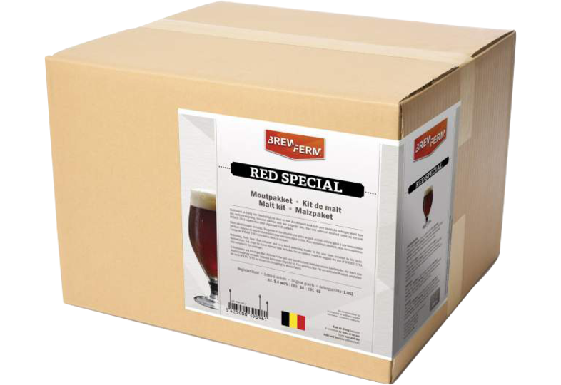 Kit de bière tout grain - Brewferm Red Special Vollmaische-Selbstbrausatz