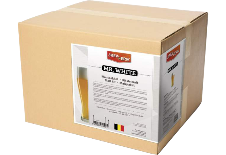 Kit ricette per tutti i grani - Kit de malt tout grain Brewferm Mr. White