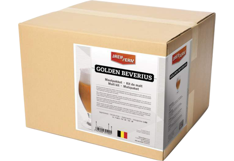 Kit ricette per tutti i grani - Kit di malto in grani Brewferm Golden Beverius