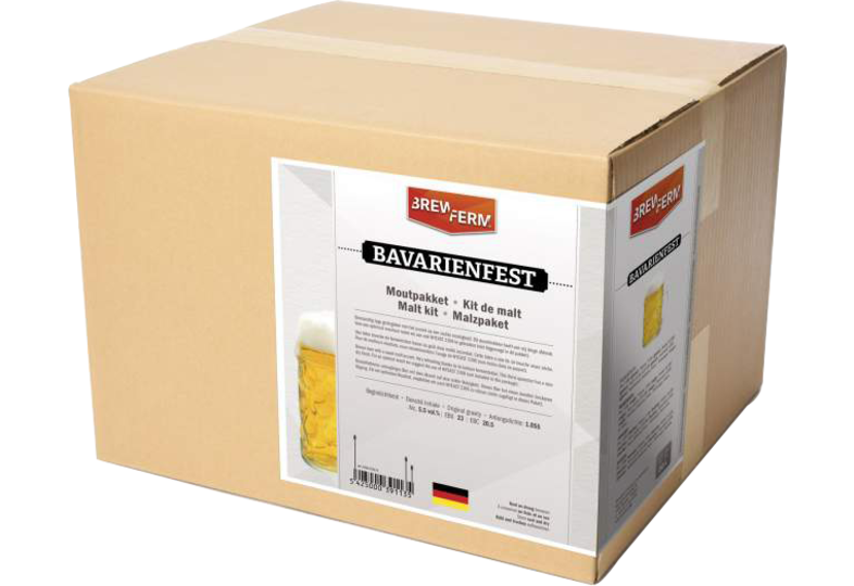 Recettes de malts tous grains - Kit de malt tout grain Brewferm Bavarienfest