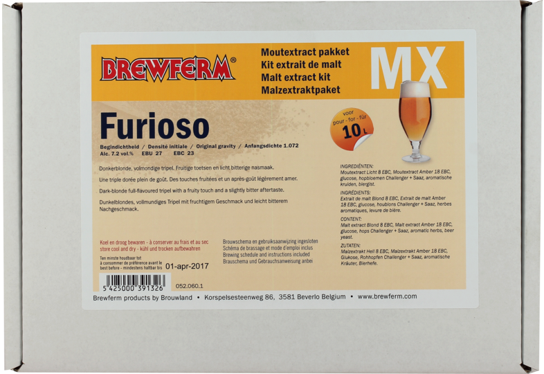 Estratto di malto - Kit estratto di malto Brewferm Furioso