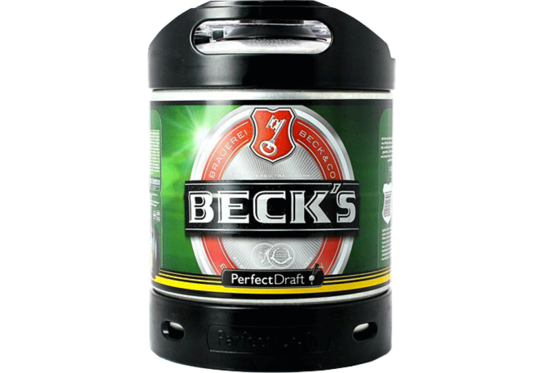 Fûts de bière - Fût 6L Beck's