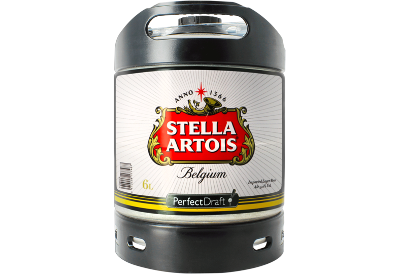 Bier Tapvatjes - Stella Artois PerfectDraft Vat 6L