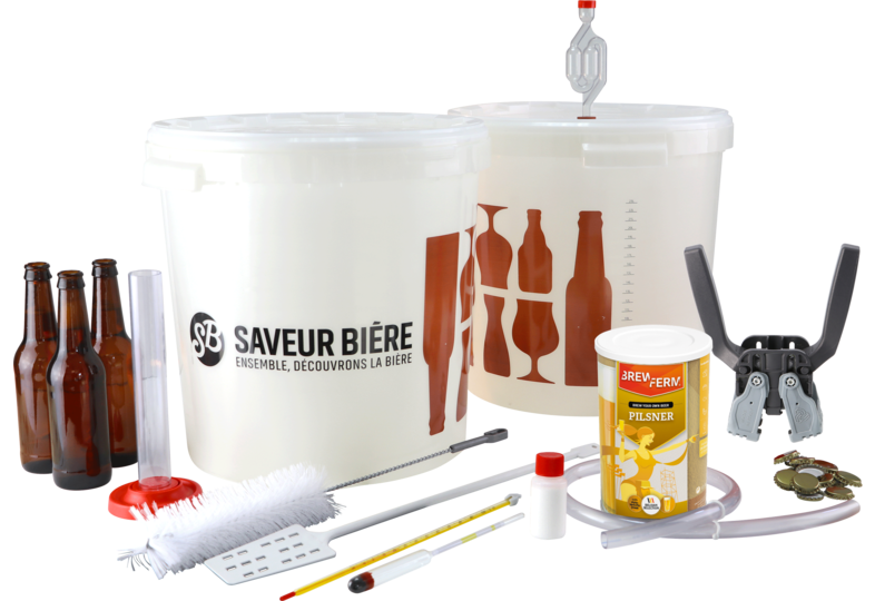 Kit di brassaggio - Kit di brassaggio COMPLETO - Birra bionda Pils