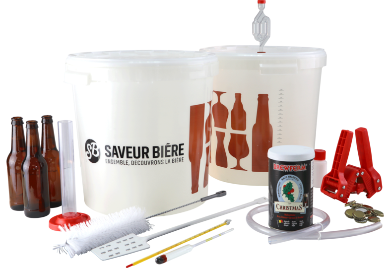 Kits de brassage - Kit de brassage complet bière de Noël