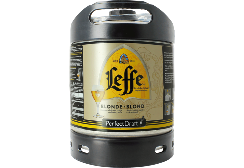 Fûts de bière - Fût 6L Leffe blonde