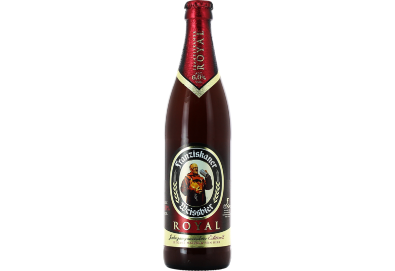 Bottled beer - Franziskaner Weissbier royal Edition 2