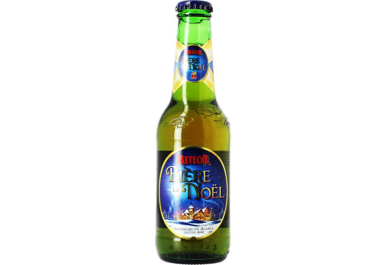 Bouteilles - Meteor Bière de Noël