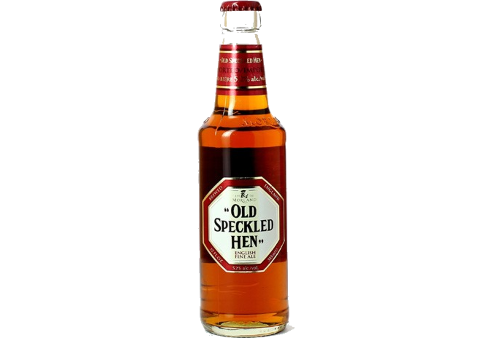 Bière anglaise OLD SPECKLED HEN de la Brasserie Morland PLC Angleterre