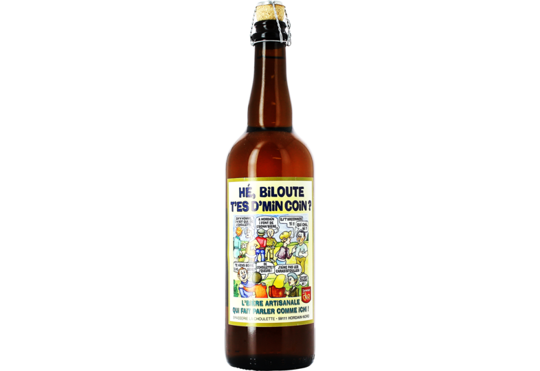 Bouteilles - Hé biloute t'es d'min coin 75 cl