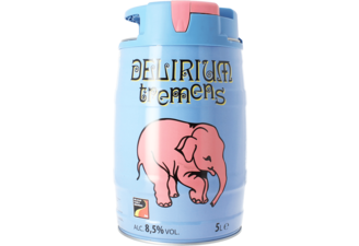 Fusti di birra - fusto 5L Delirium Tremens Fontaine SPI