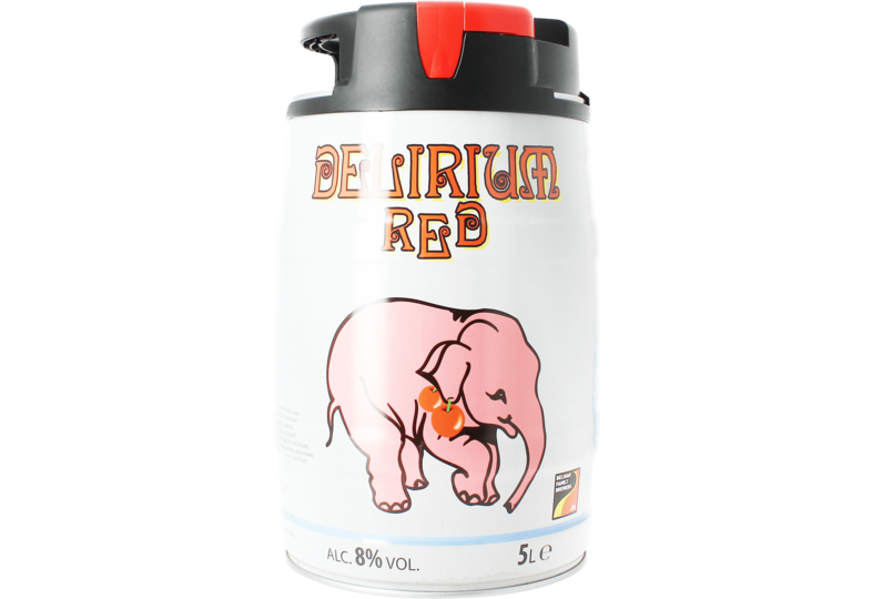 Fûts de bière - Fût 5L Delirium Red Fontaine SPI