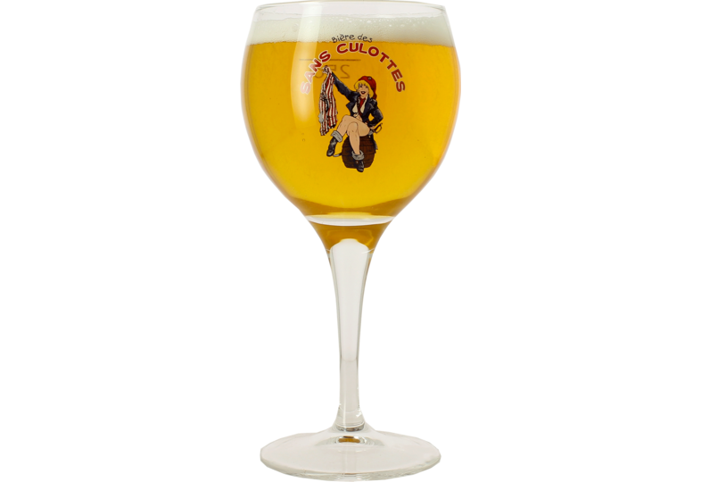 Verres à bière - Verre Sans Culottes - Front - 25 cl