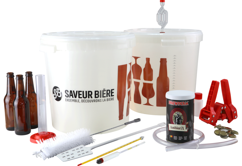 Kits de brassage - Kit de brassage complet bière ambrée
