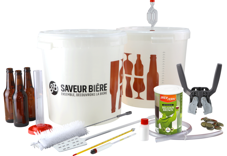 Kit di brassaggio - Kit di brassaggio base COMPLETO - Birra ambrata