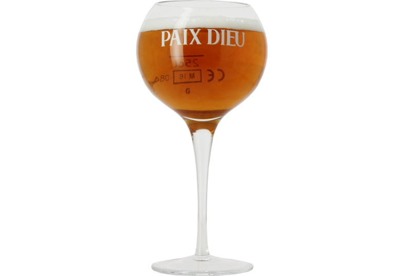 Verres à bière - Verre Paix Dieu 25 cL
