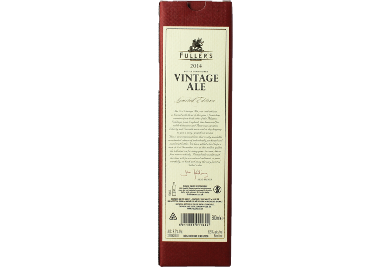 Bottiglie - Fullers Vintage Ale 2014