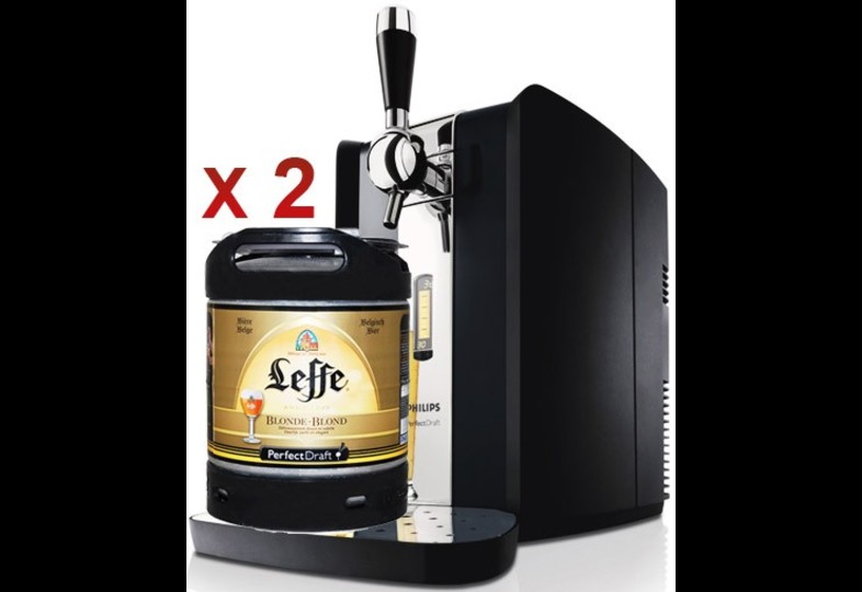 Tireuse à bière Perfectdraft - Perfectdraft HD 3620 + 2 fûts Leffe