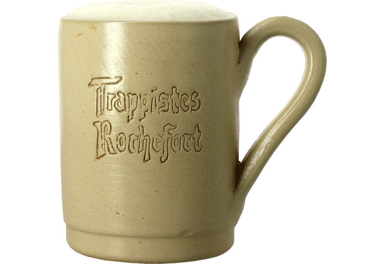 Beer glasses - Trappistes de Rochefort 33cl ceramic earthenware glass