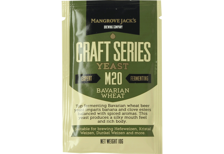 Levures pour fermentation - Levure Mangrove Jack's Bavarian Wheat M20 10g