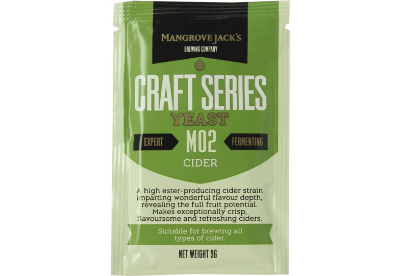 Levures pour fermentation - Levure Mangrove Jack's Cider M02 10g