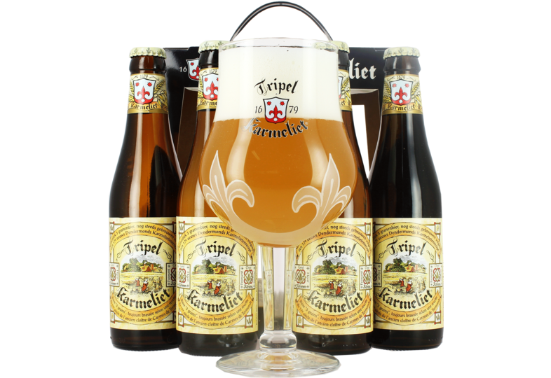 Coffrets cadeaux verre et bière - Coffret Tripel Karmeliet