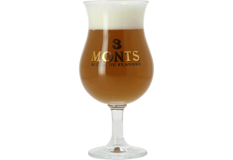 Beer glasses - 3 Monts 25cl Tulip glass