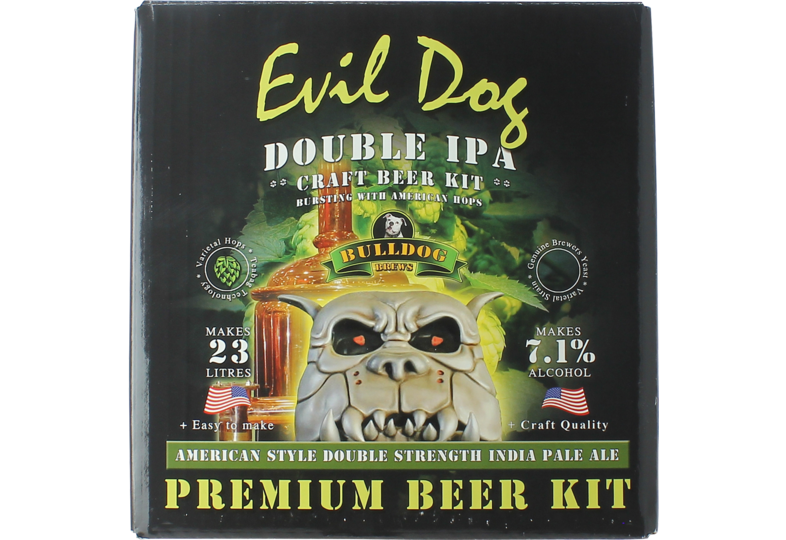 Kit à bière - Kit à bière Bulldog Evil Dog Double IPA