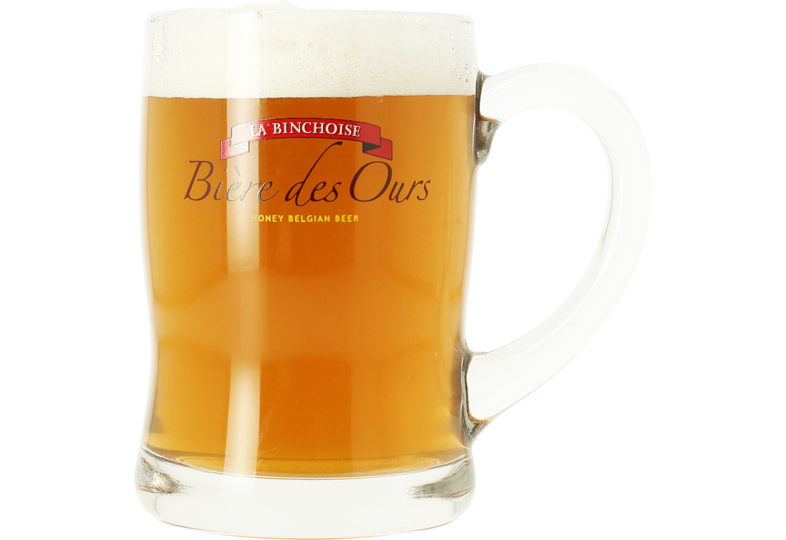 Verres à bière - Chope La binchoise Bière Des Ours