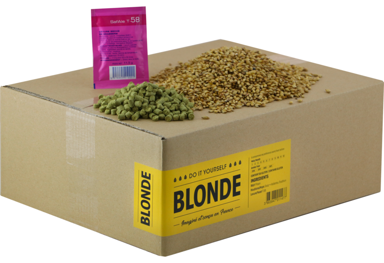 Je suis brasseur amateur - Recette Beer Kit bière Blonde