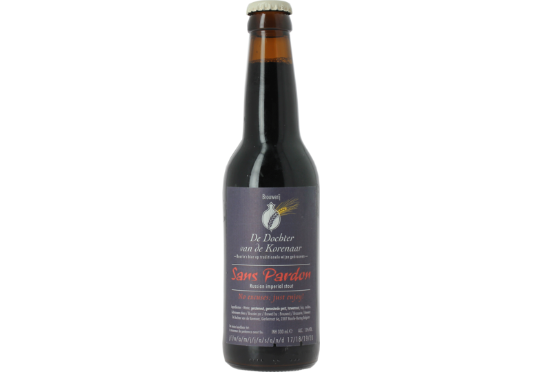 Bouteilles - Sans Pardon 33 cL