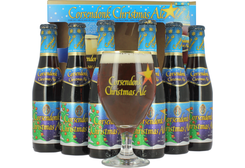 Coffrets cadeaux verre et bière - Coffret Corsendonk Christmas (6 bières, 1 verre)