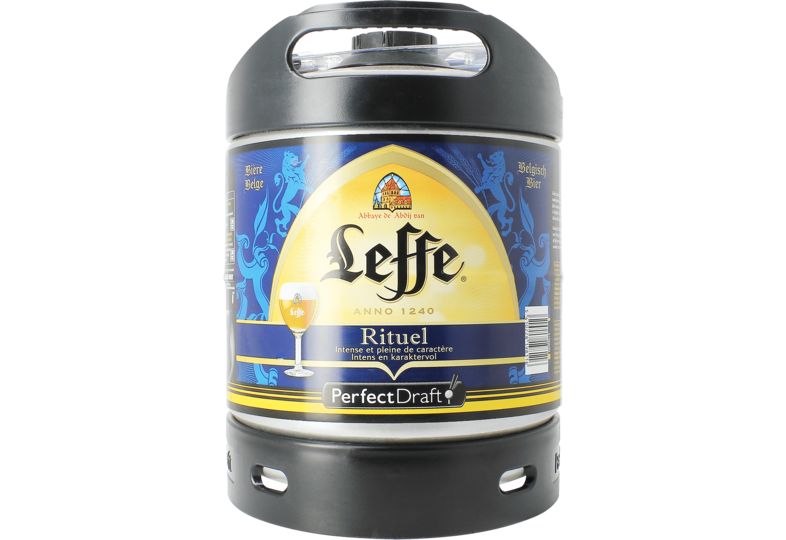 Fûts de bière - Fût 6L Leffe Rituel 9°
