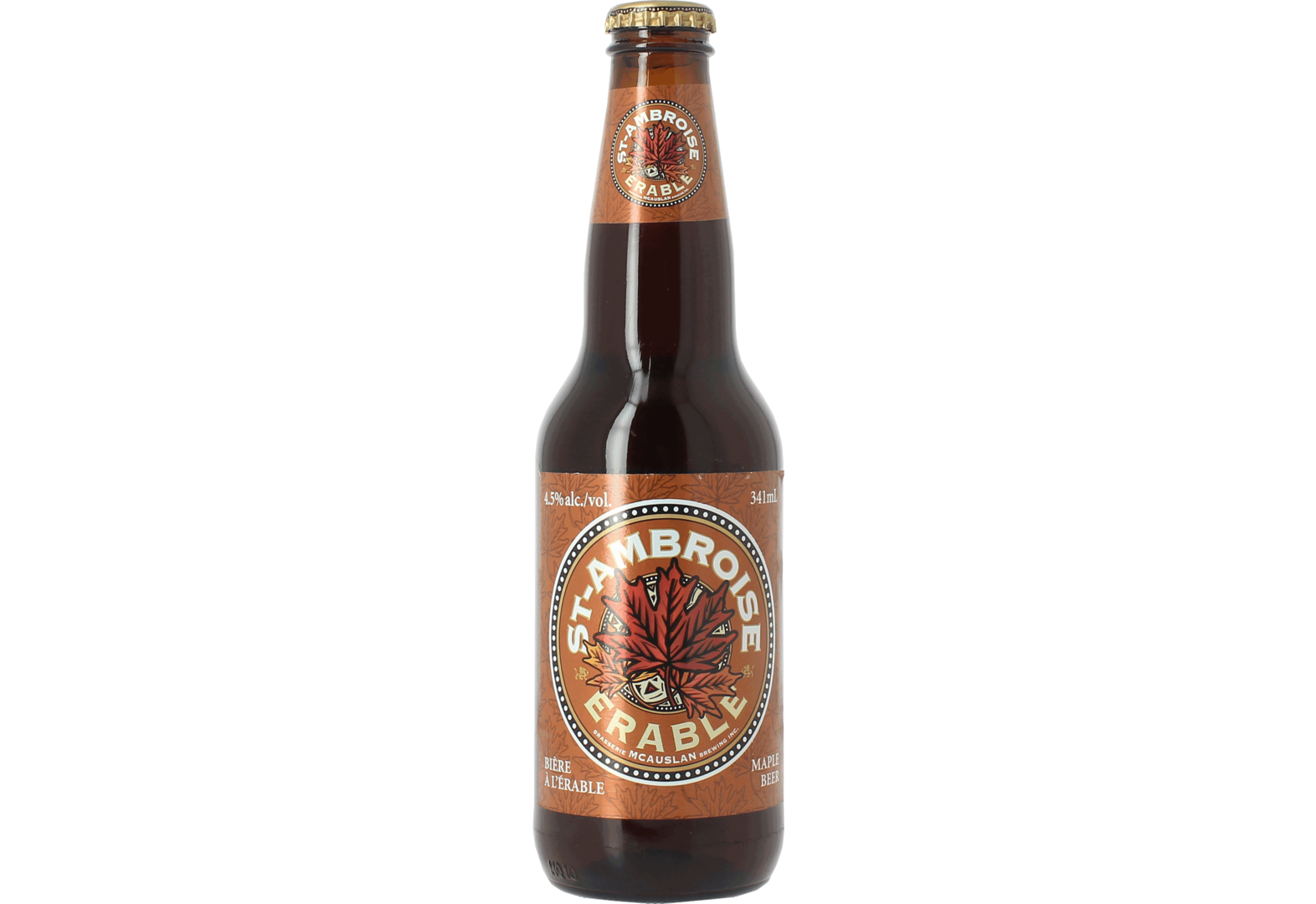 St. Ambroise Érable bière ambrée aux arômes de sirop d'érable