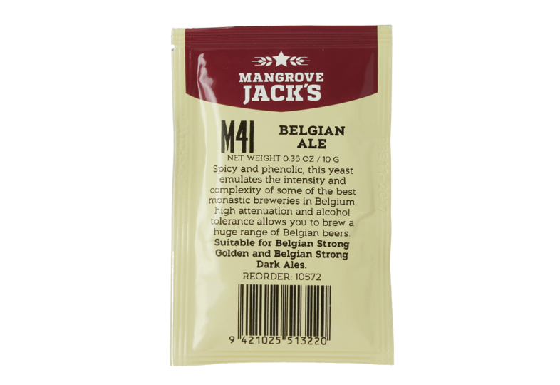 Levures pour fermentation - Levure Mangrove Jack's Belgian Ale M41 10g