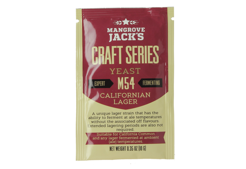 Levures pour fermentation - Levure Mangrove Jack's California Lager M54 10g