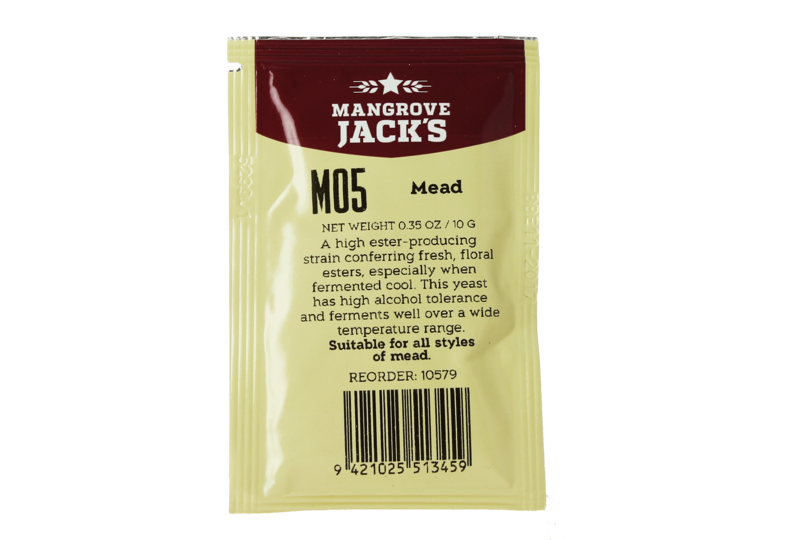 Levures pour fermentation - Levure Mangrove Jack's Mead M05 10g