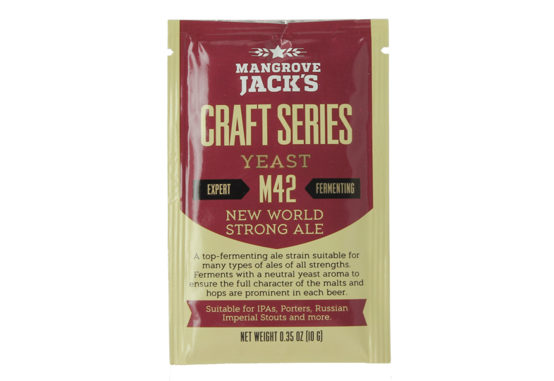 Levures pour fermentation - Levure Mangrove Jack's New World Strong Ale M42 10g