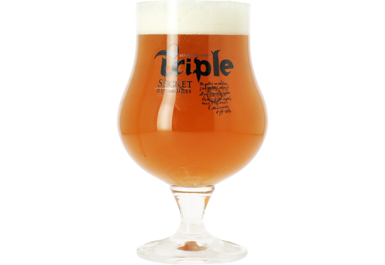 Beer glasses - Secret des Moines Triple 25cl glass