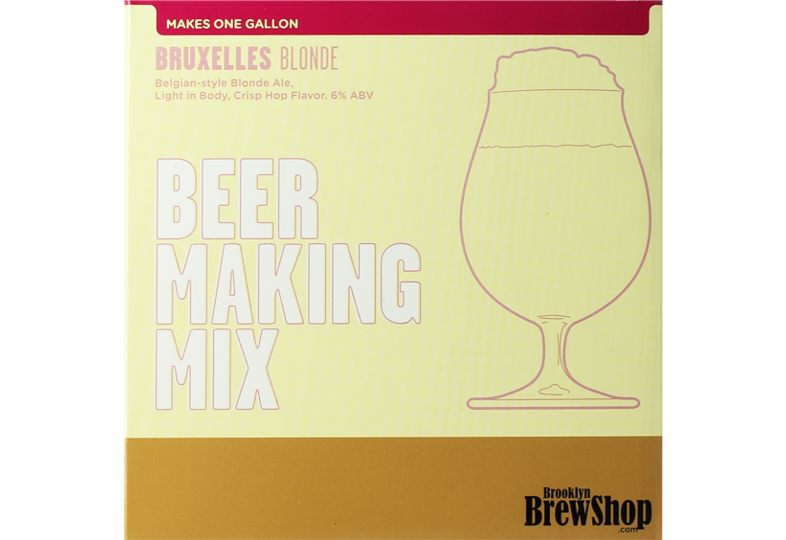 Receptenpakketten 4L - Navulling brouwpakket Brooklyn Brew Kit Bruxelles Blonde