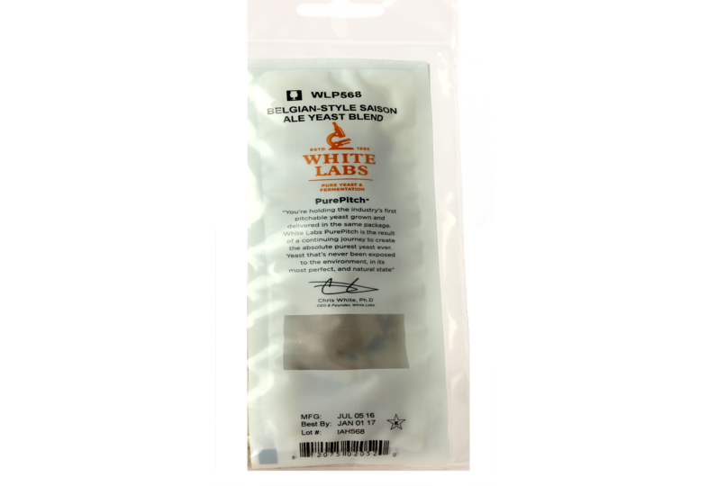 Levures pour fermentation - Levure liquide WLP568 Saison Ale Blend - White Labs - PurePitch