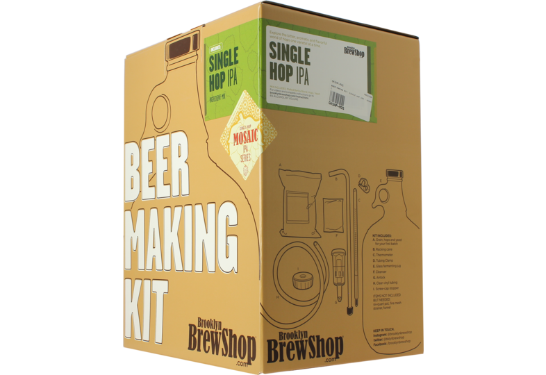 Beer Kit - Brooklyn Brew Kit Mosaic Single Hop IPA