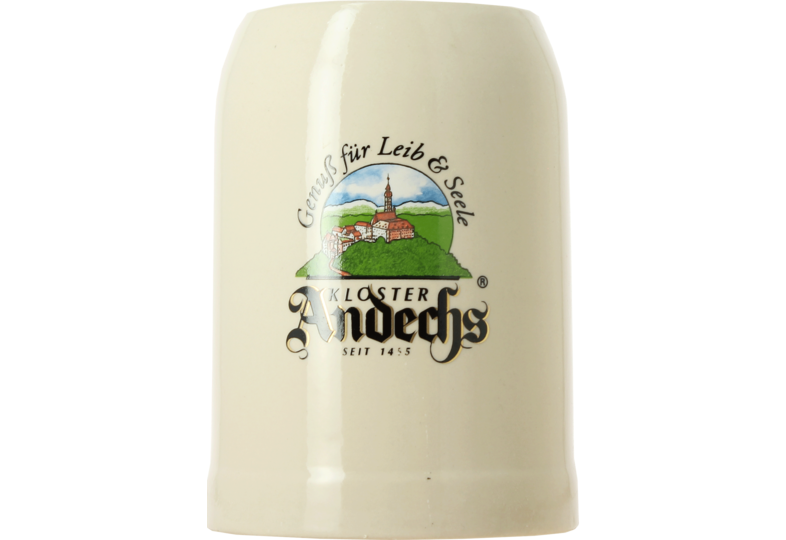 Verres à bière - Chope en grès Andechs
